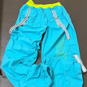Zumba crave worthy medium Blue Cargo Pants
